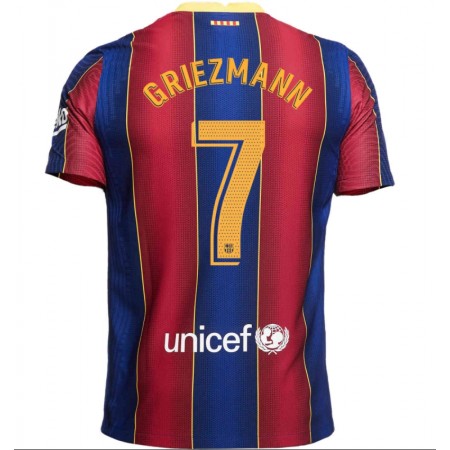 Fußballtrikots FC Barcelona Antoine Griezmann 7 Heim Trikotsatz 2020-2021